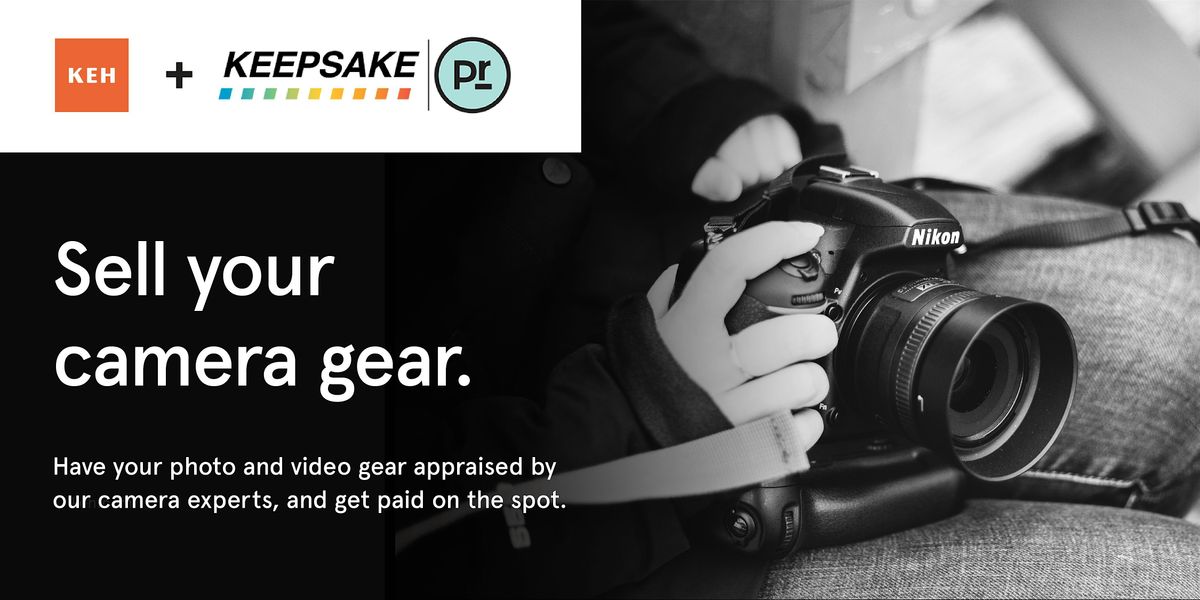 Sell your camera gear (free event) at Keepsake Solutions