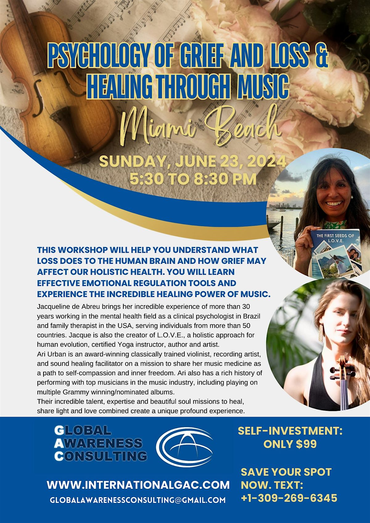 PSYCHOLOGY OF GRIEF AND LOSS & HEALING THROUGH MUSIC