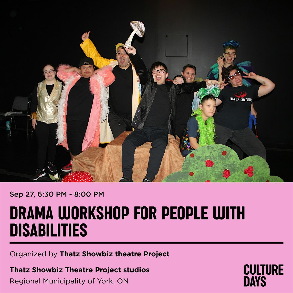 Vaughan Culture Days: Drama Workshop for People with Disabilities