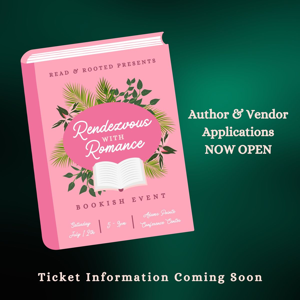 Rendezvous with Romance | Bookish Event