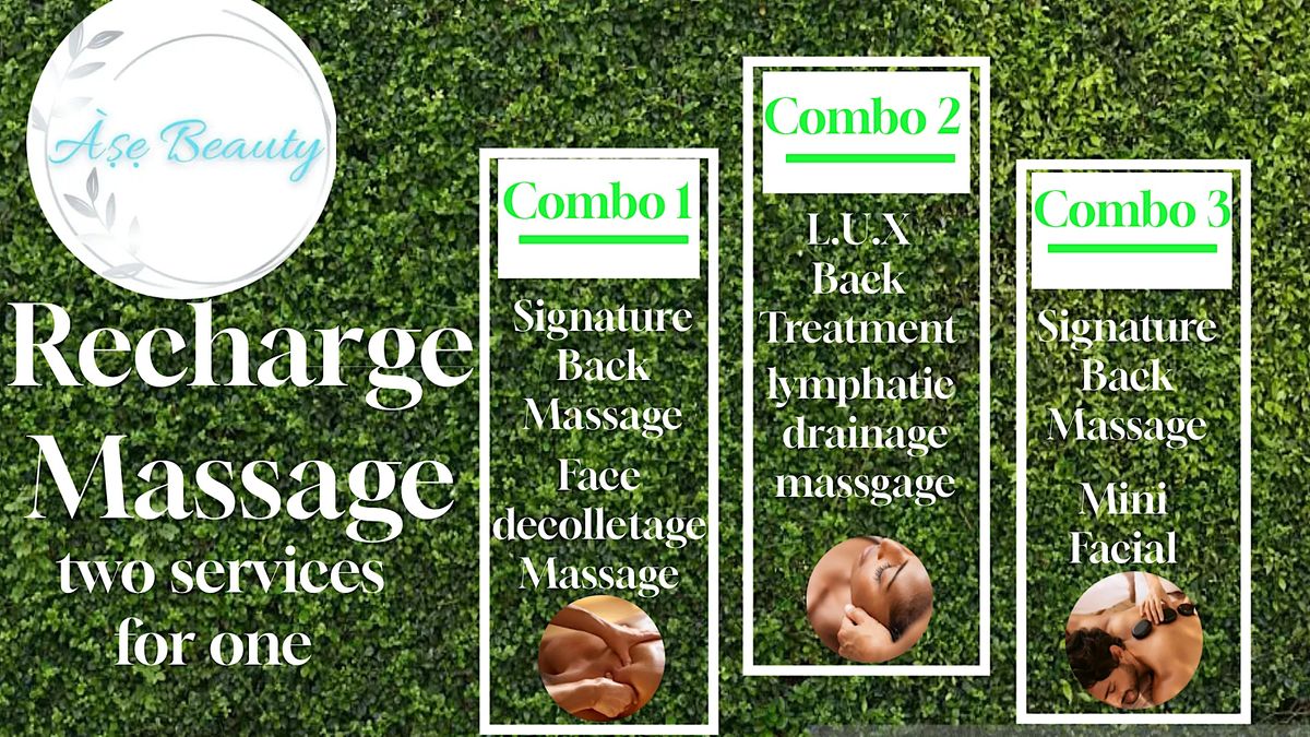 Recharge Massage, Nubian Square, Boston, 23 May 2023