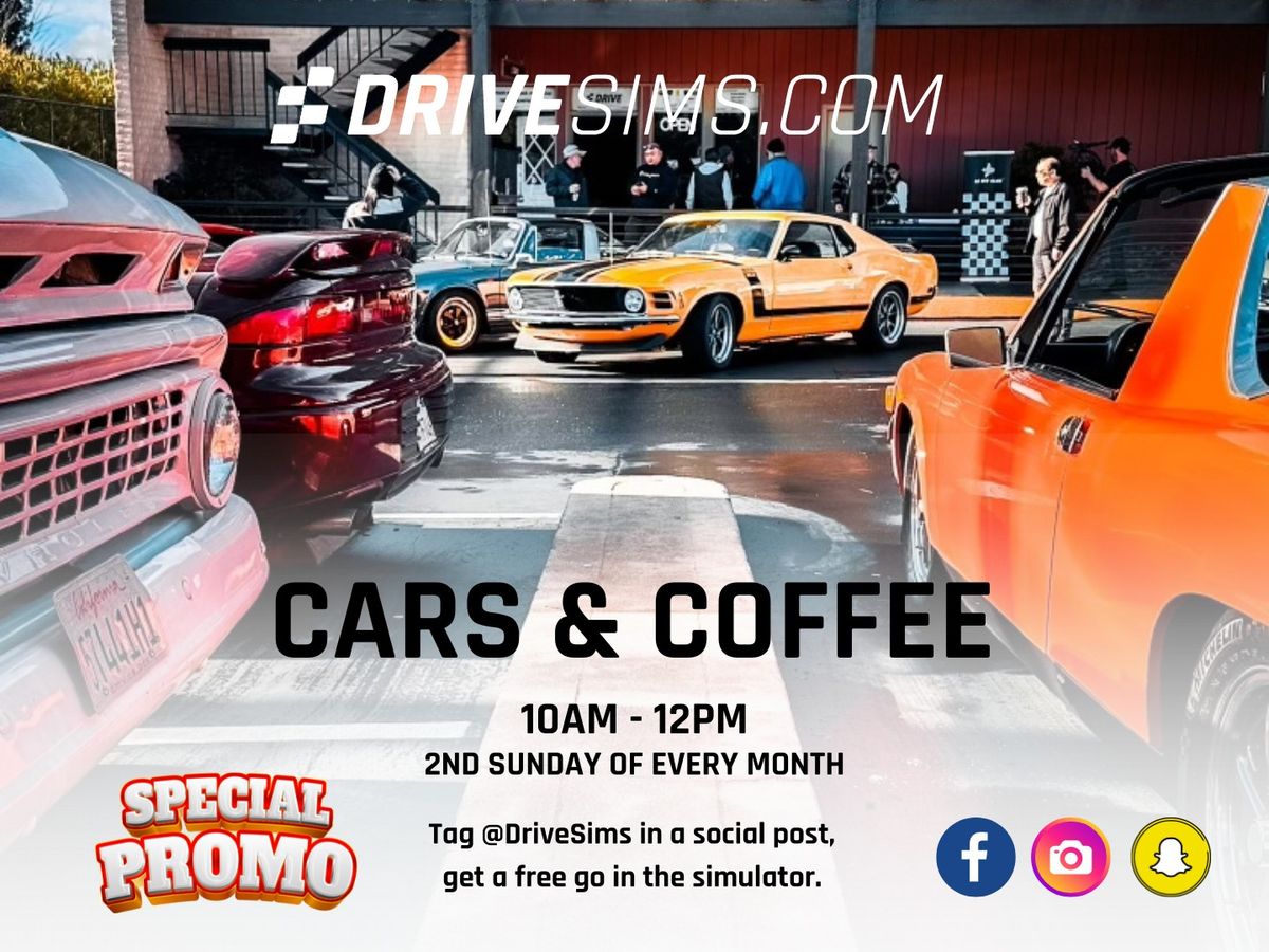 DriveSims.com Cars & Coffee. a.k.a. Simulation & Stimulation