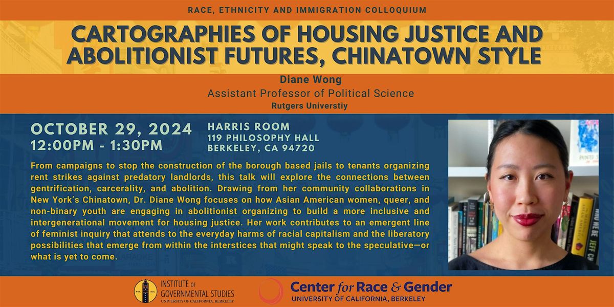 REI Colloquium: Cartographies of Housing Justice and Abolitionist Futures