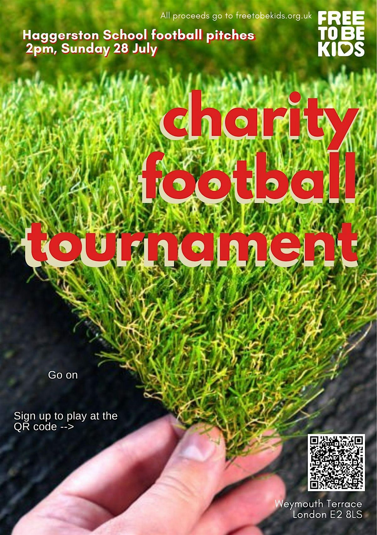 Football Tournament - Fundraiser for Free to Be Kids