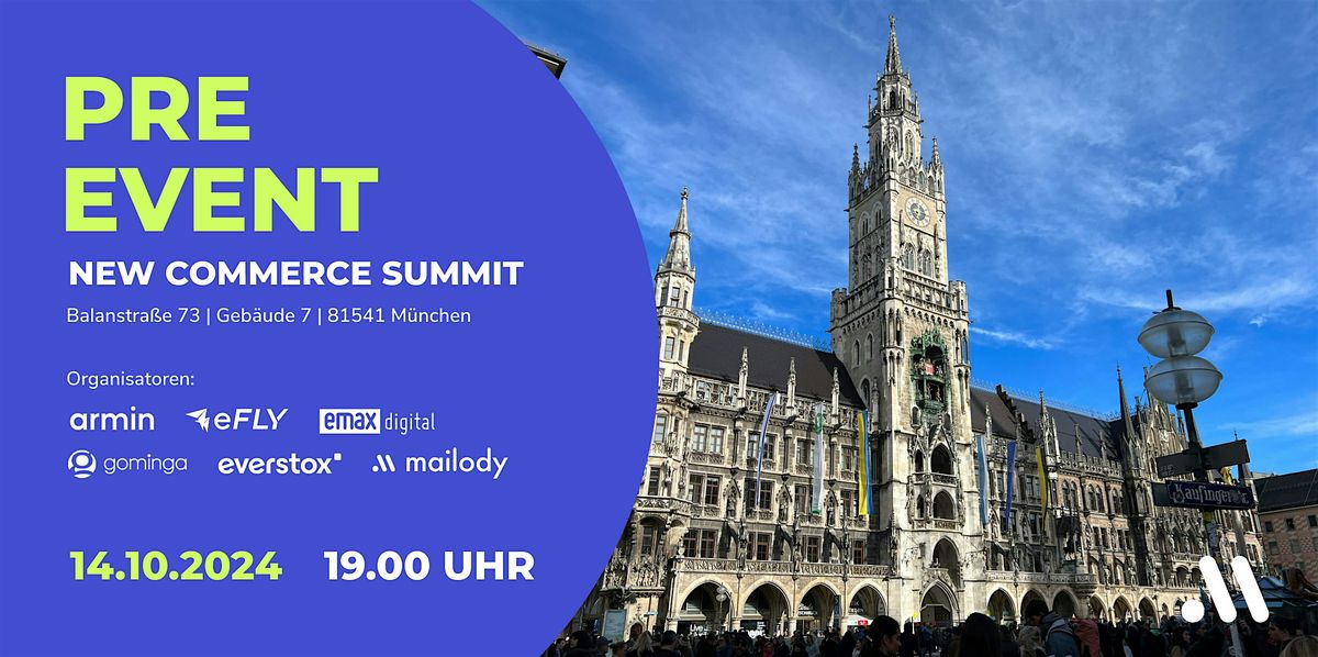 Pre Event zum New Commerce Summit