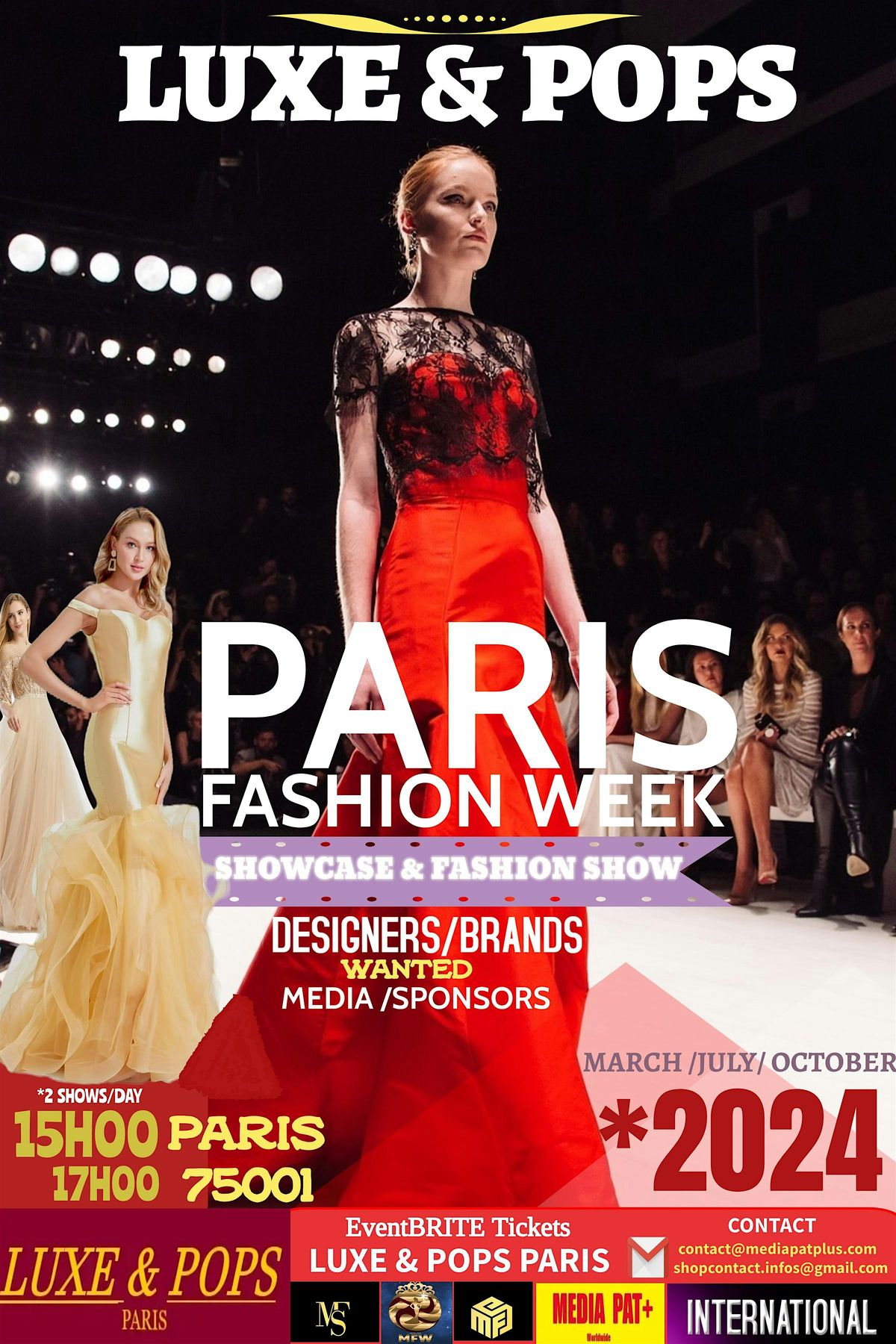LUXE & POPS Paris Fashion Week