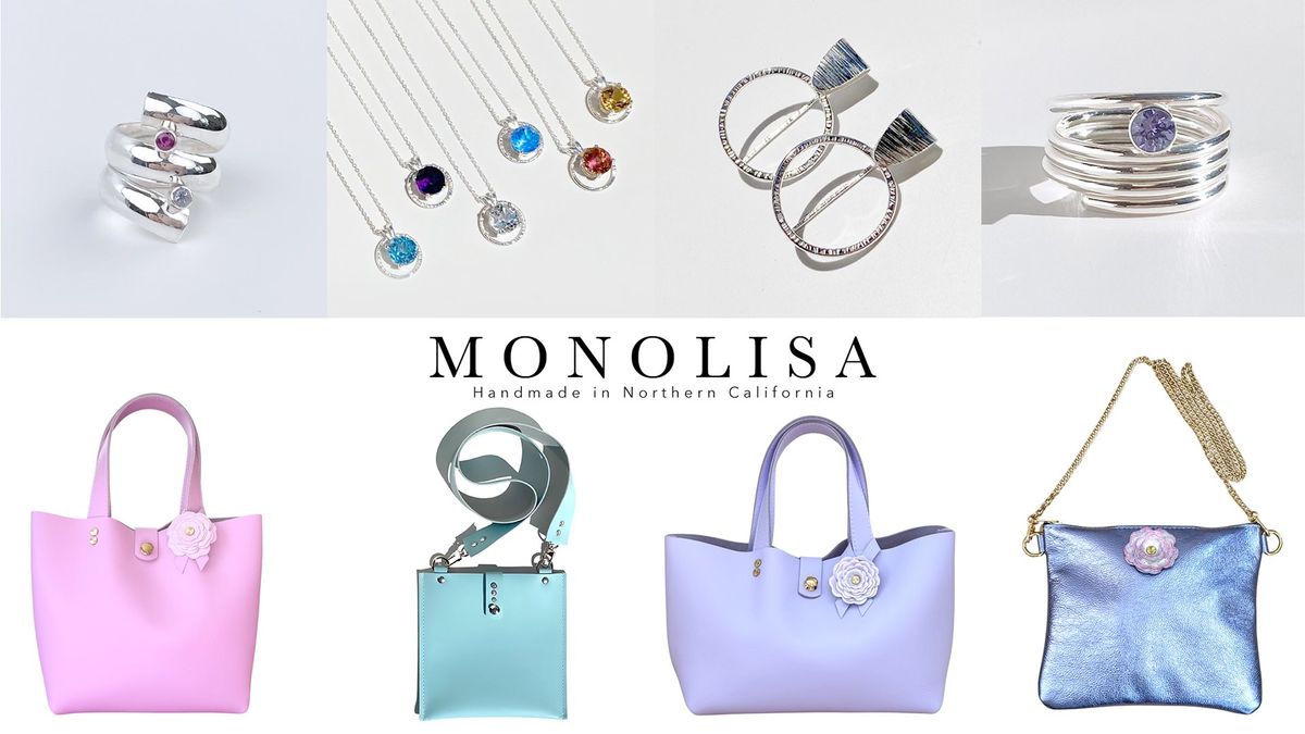 Yountville Art, Sip & Stroll - Featuring MONOLISA Handbags & Sculpted Jewelry By Artist Lisa Ramos