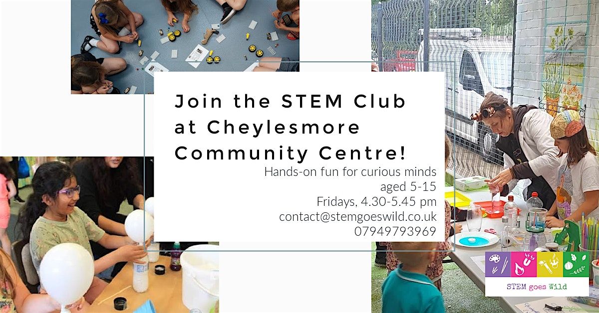 Kids STEM Club in Cheylesmore: Forces and Motion