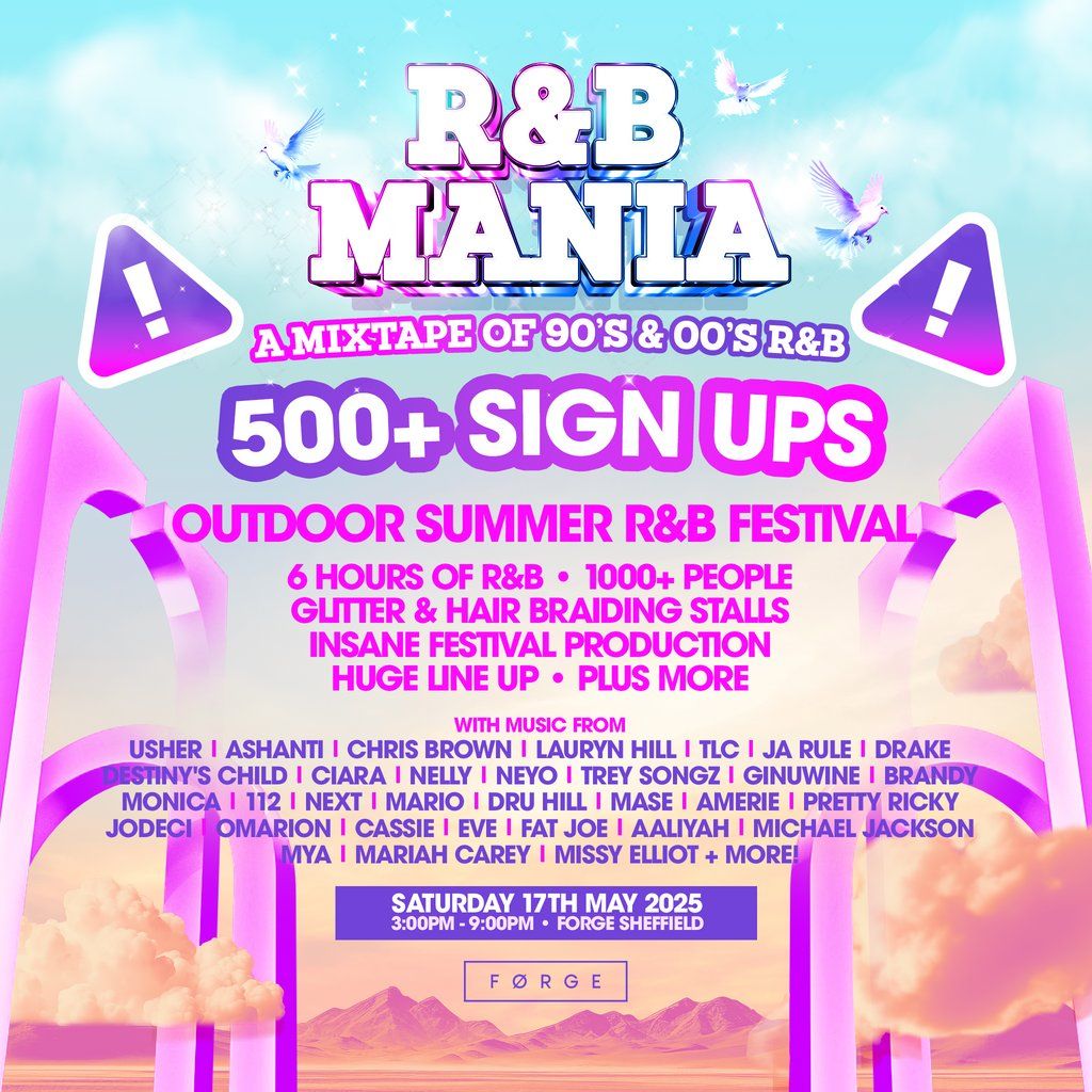 RNB MANIA | Sheffield R&B Outdoor Festival