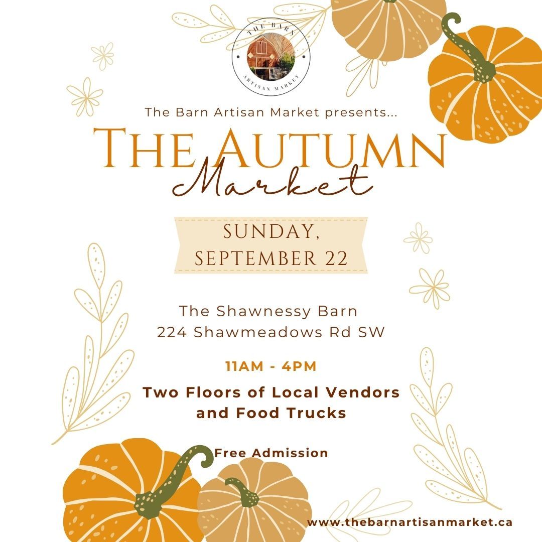 The Barn Artisan Market presents... The Autumn Market!