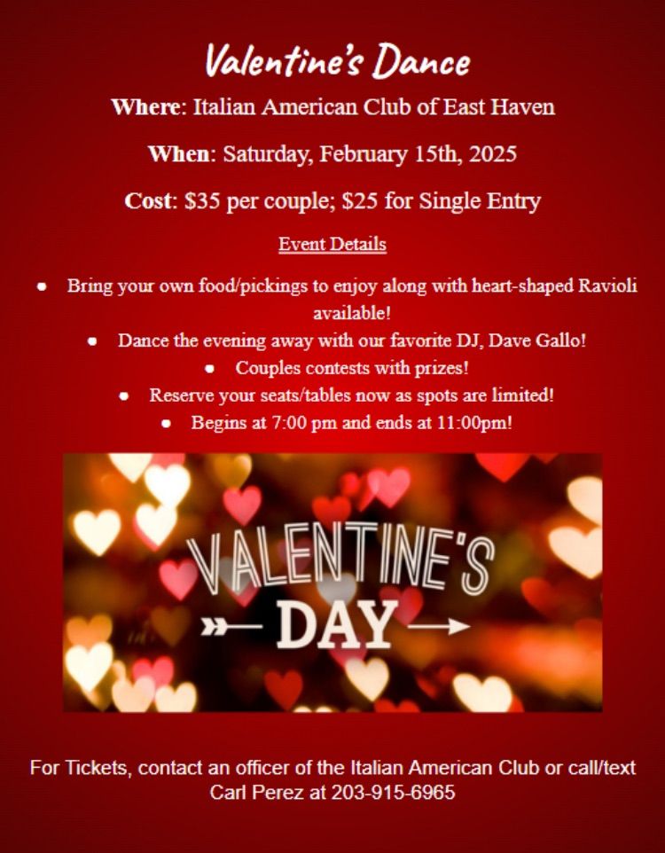 Valentine\u2019s Dance