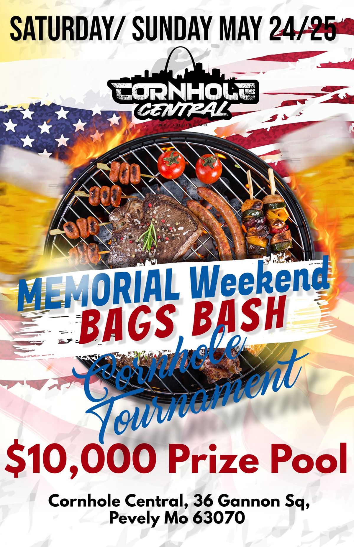 Cornhole Central's Bags Bash $10,000 Prize Pool 