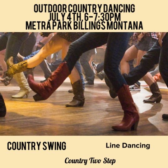 Country Dancing at the Metra Park
