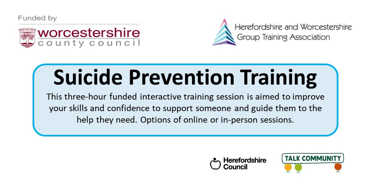 In-Person Suicide Prevention Training