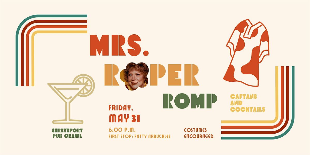 Lagniappe P.R.I.M.E. presents: Mrs. Roper Romp: Caftan & Cocktails ...