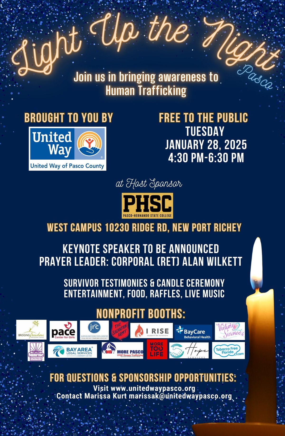 Light Up the Night Pasco: Bringing Awareness to Human Trafficking