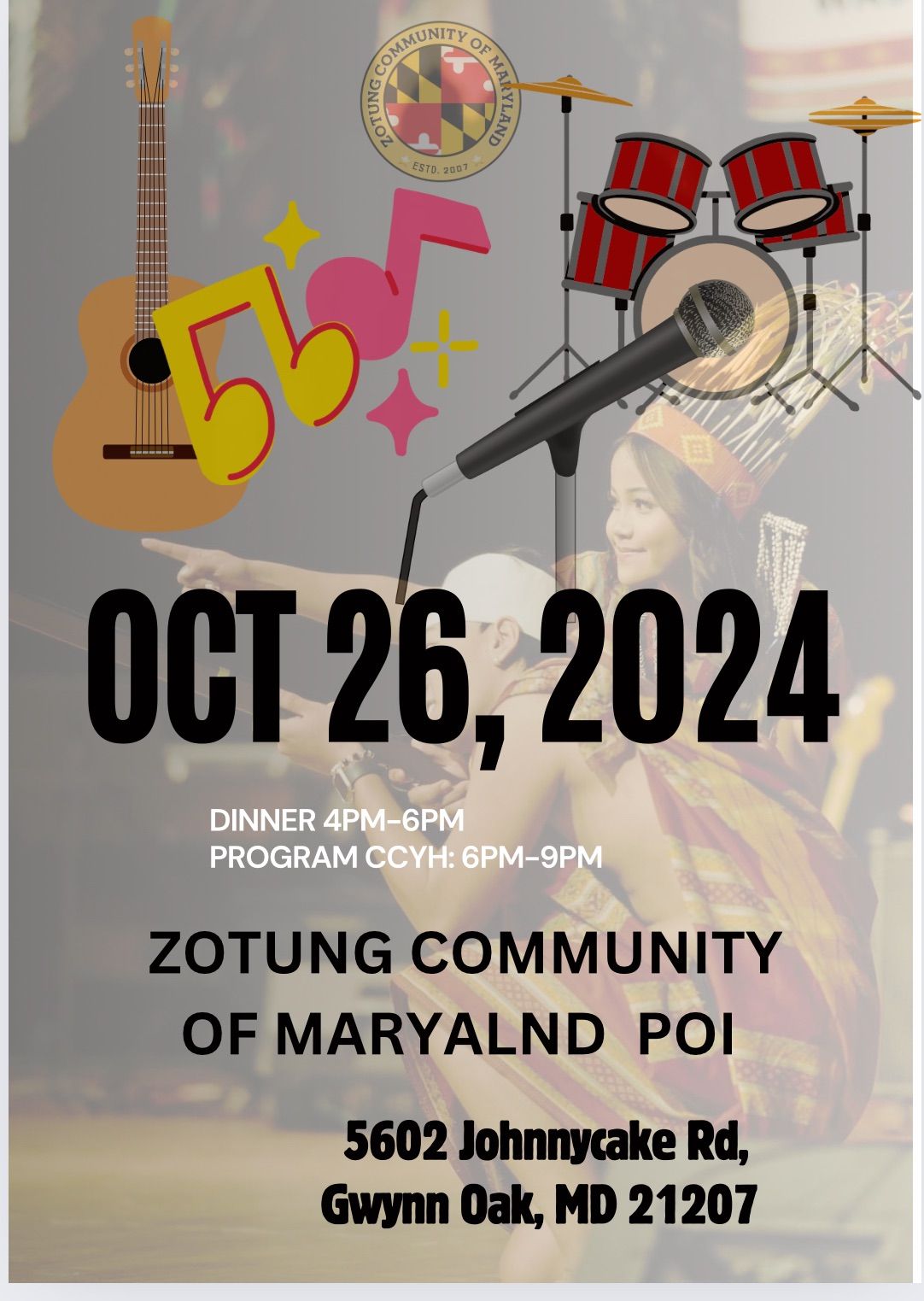 Zotung Community of Maryland Poi