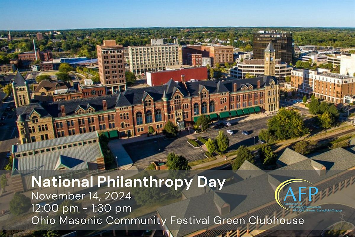 National Philanthropy Day 2024