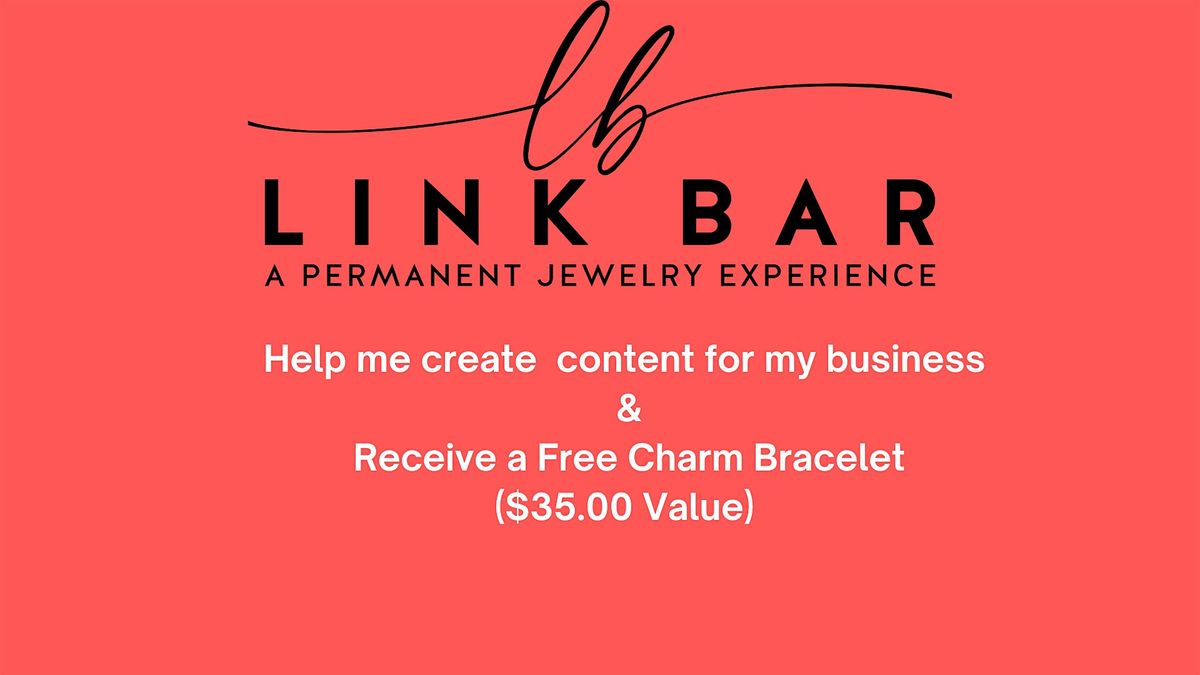 FREE CHARM BRACELET: Help me create content