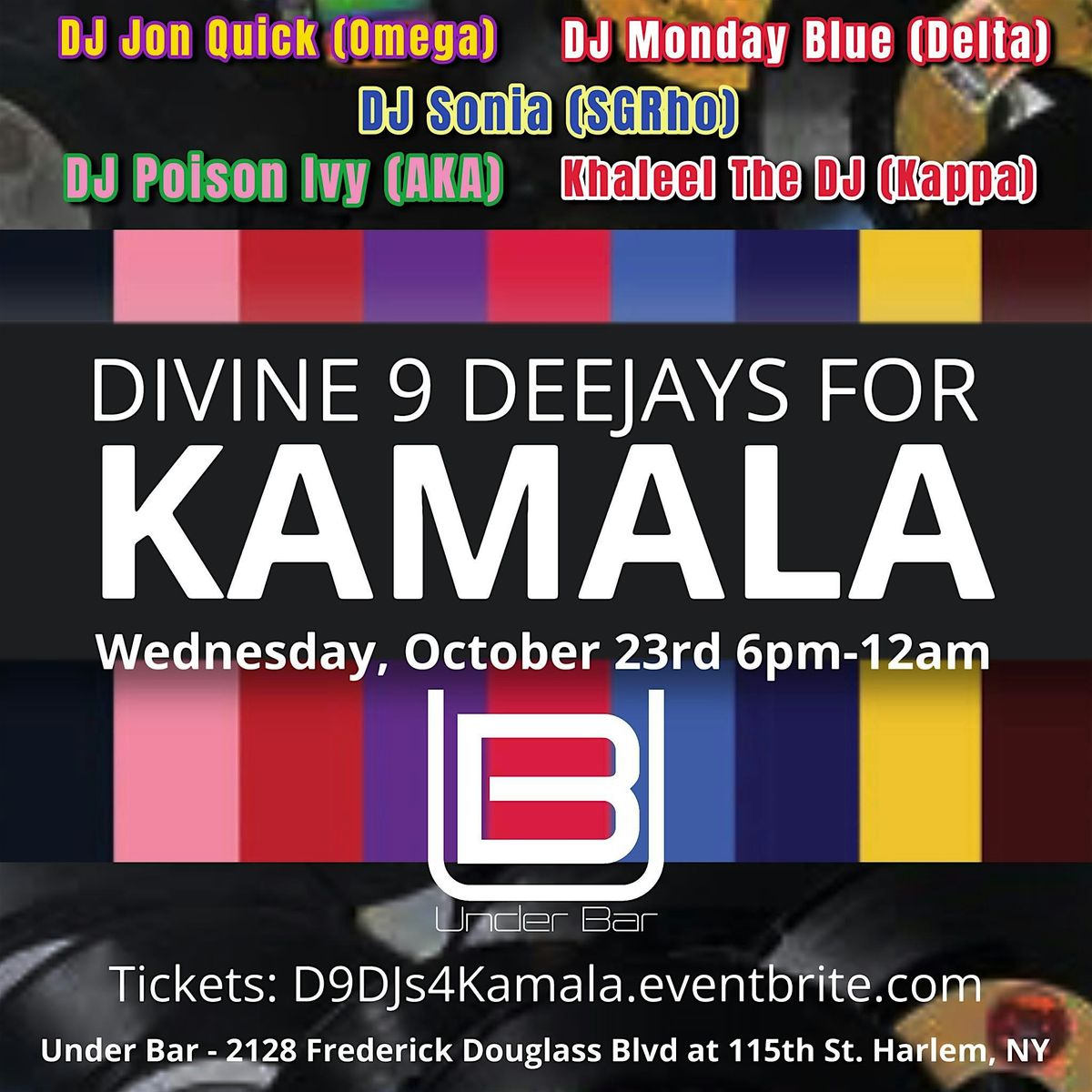 D9 DJs for Kamala