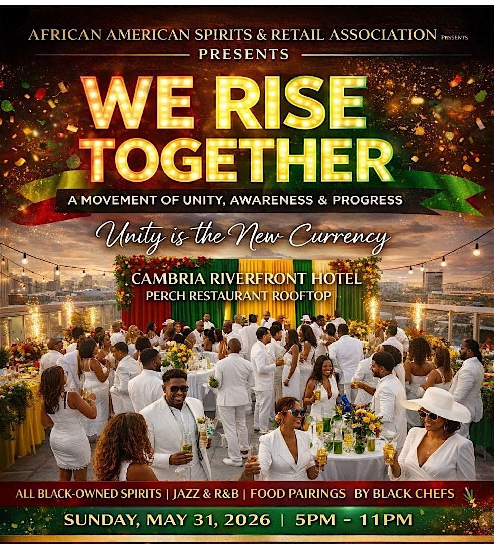 We RISE Together ALL WHITE Rooftop Affair