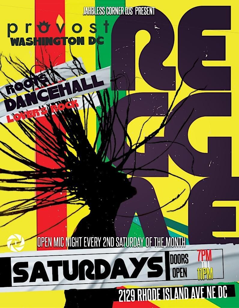 Provost Reggae Saturdays!!!