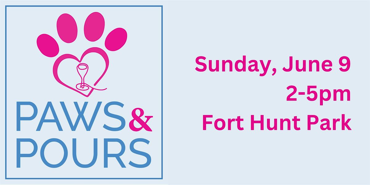 Paws & Pours Fundraiser Event (Presented by Pawfectly Delicious Dog Treats)