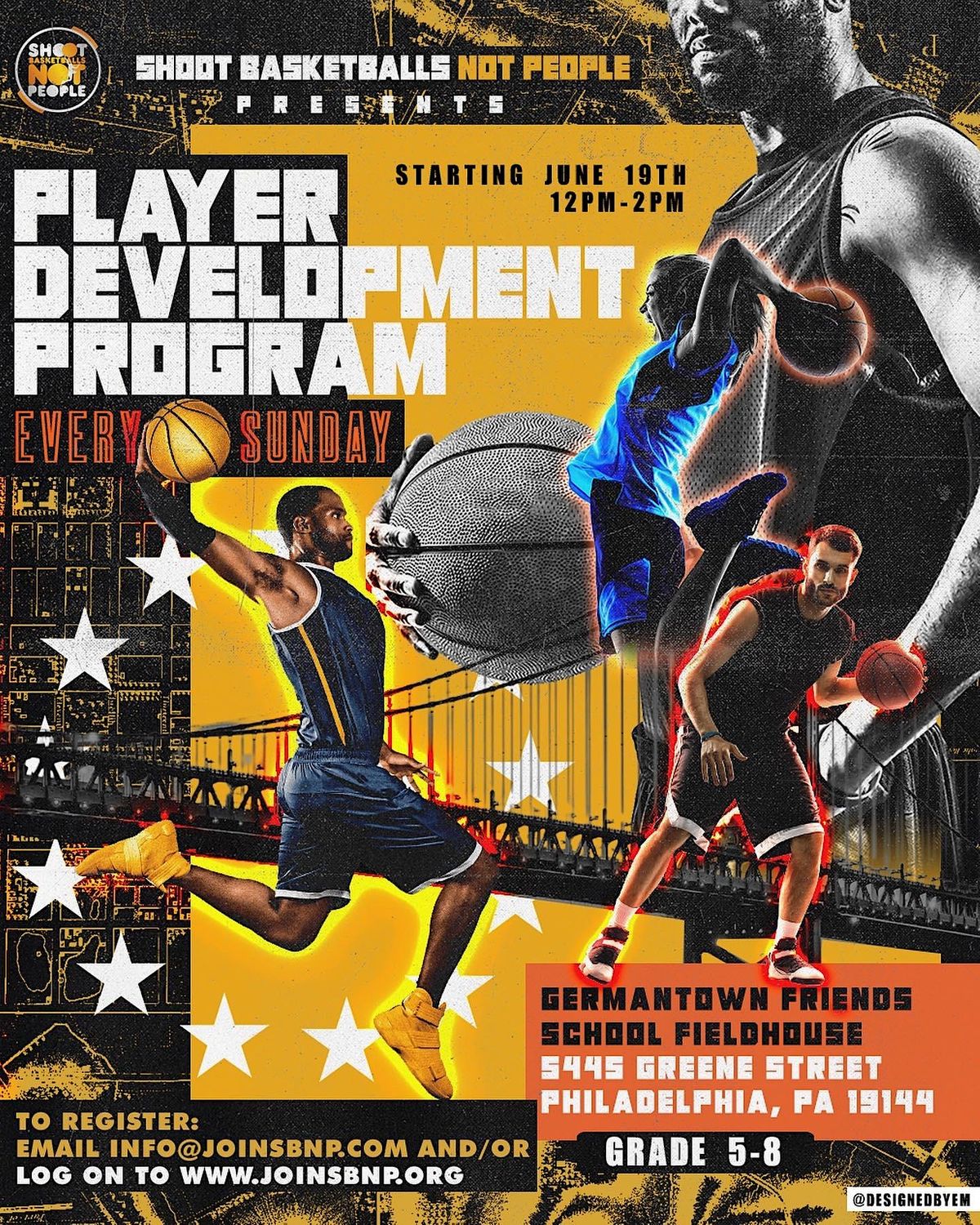 Shoot Basketballs NOT People Player Development Program