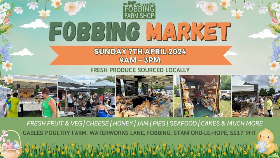 Fobbing Market - SUNDAY 7TH APRIL 2024