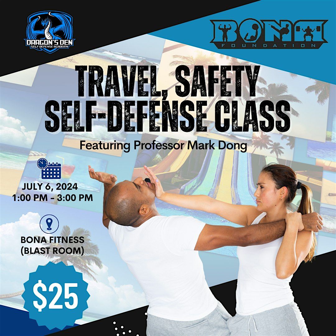 Travel, safety self-defense class