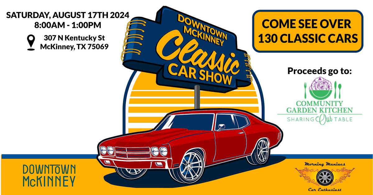 Downtown McKinney Classic Car Show
