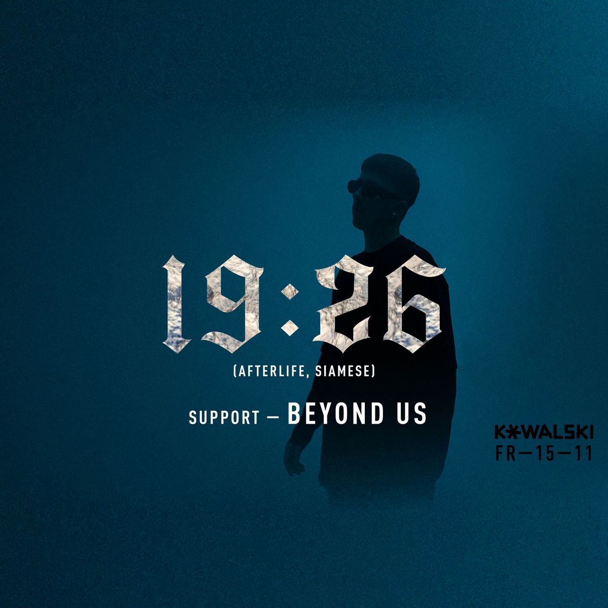 19:26 (Afterlife \/ Siamese) im Kowalski - Support Beyond Us