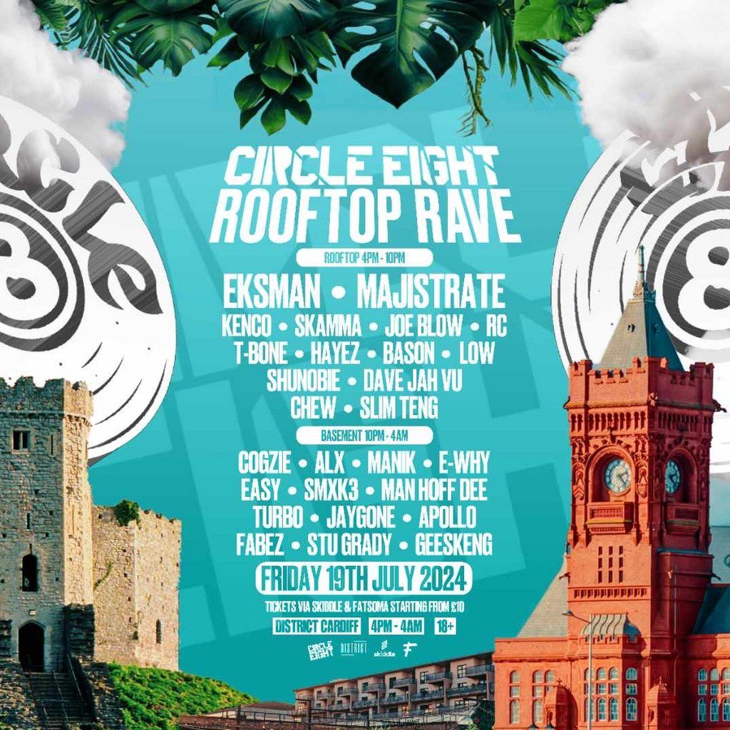 Circle Eight Rooftop Rave - Eksman & Majistrate