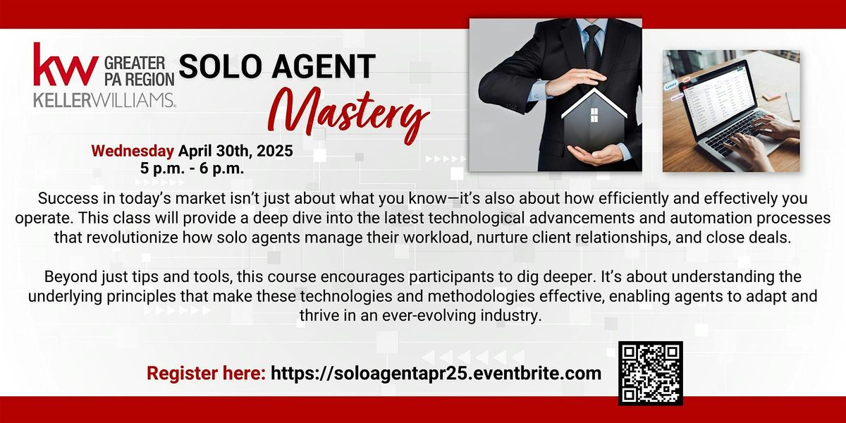 Solo Agent Mastery | April 2025