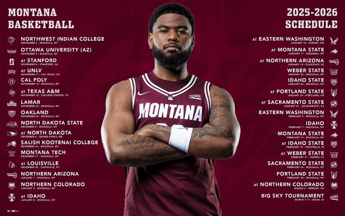 Parking Ottawa (AZ) Spirit at Montana Grizzlies Mens Basketball