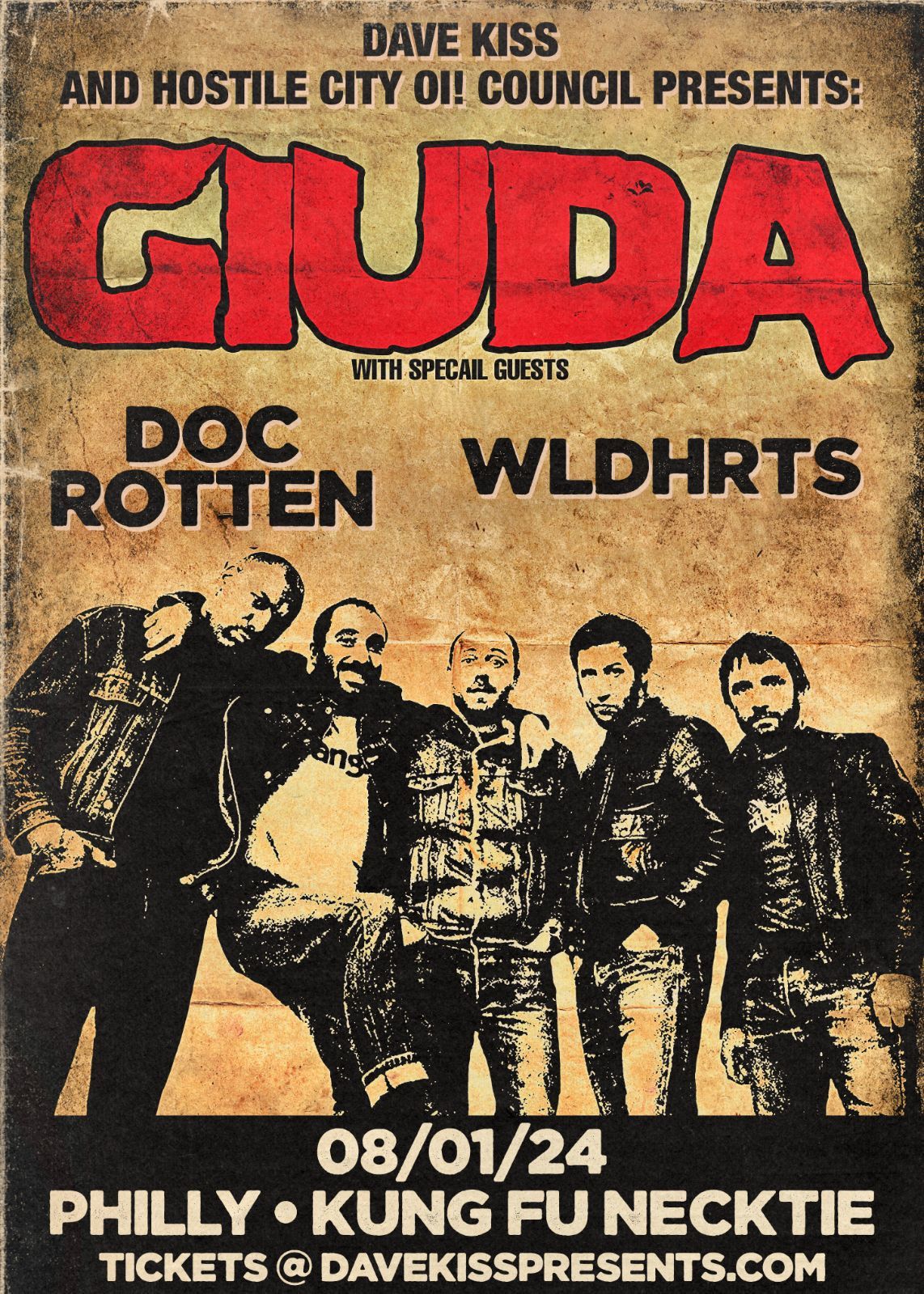 Giuda, Doc Rotten, and Wldhrts @ KFN