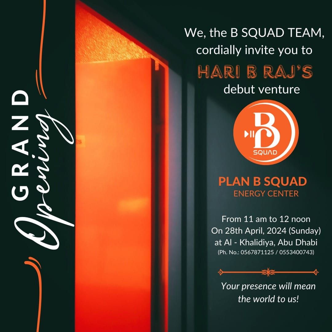 Grand Opening of Plan B Squad Energy Centre