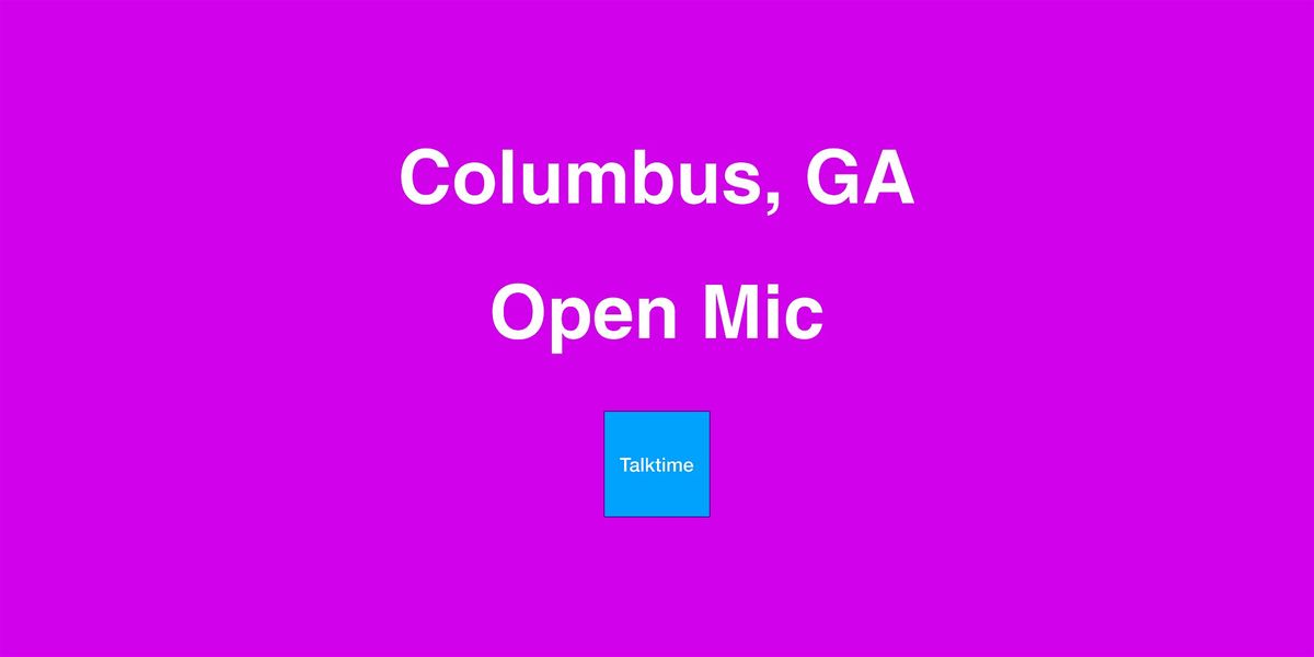 Open Mic - Columbus