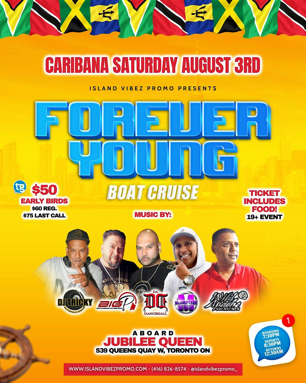 Forever Young - Soca\/Chutney Caribana Cruise