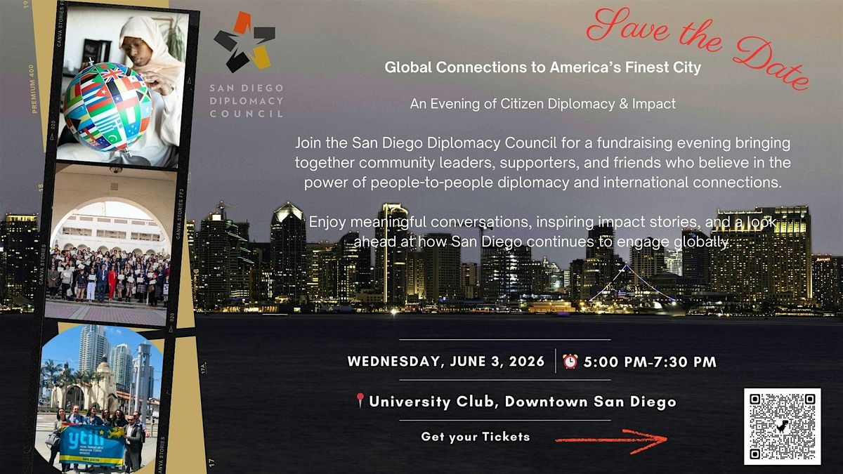 Global Connections to America\u2019s Finest City