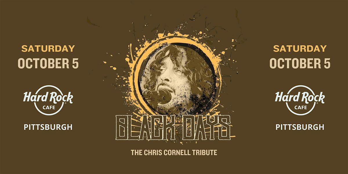 Black Days - The Chris Cornell Tribute