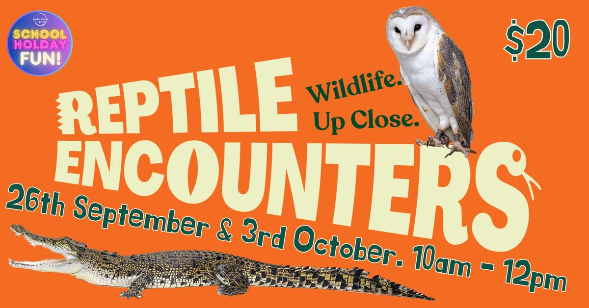 Reptile Encounters - Stage Show & roving animals