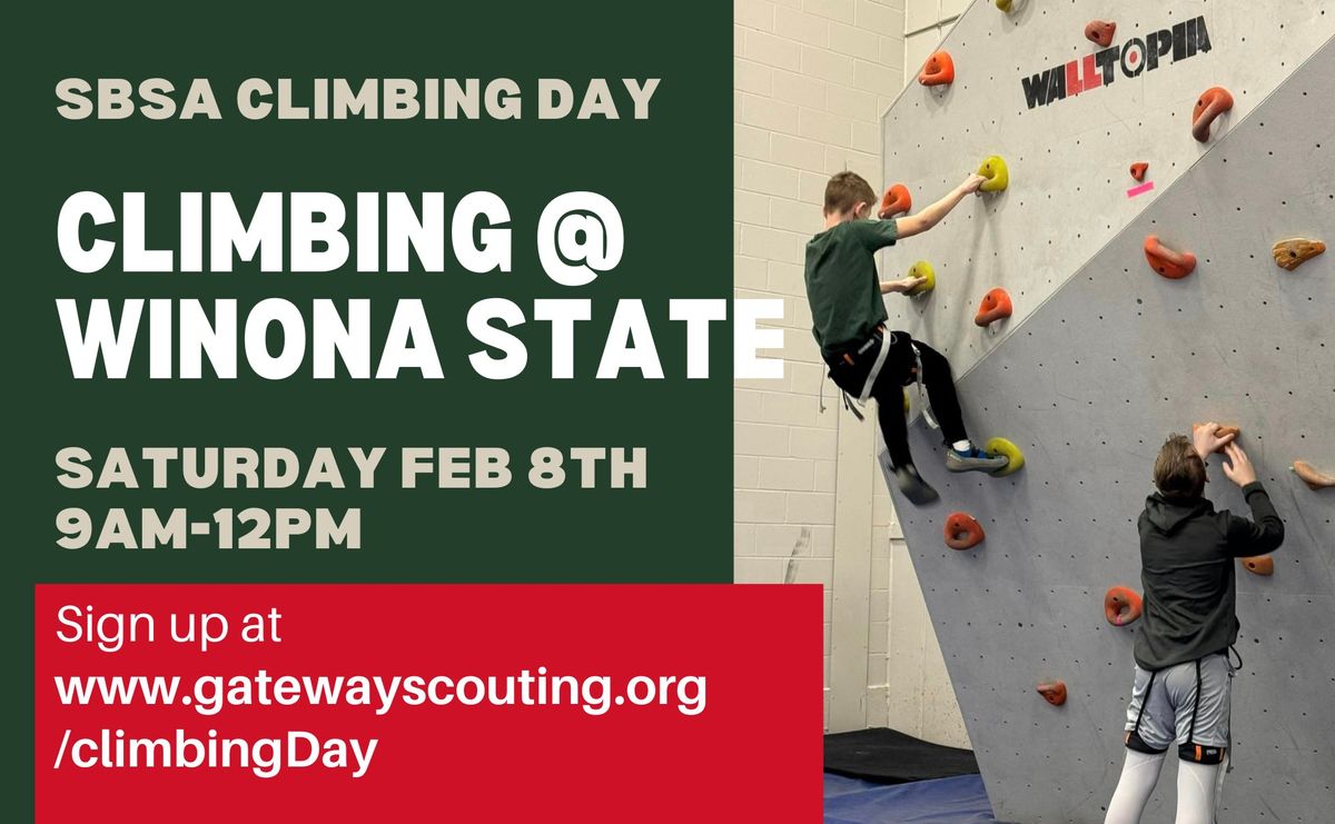 SBSA Climbing Day @ WSU