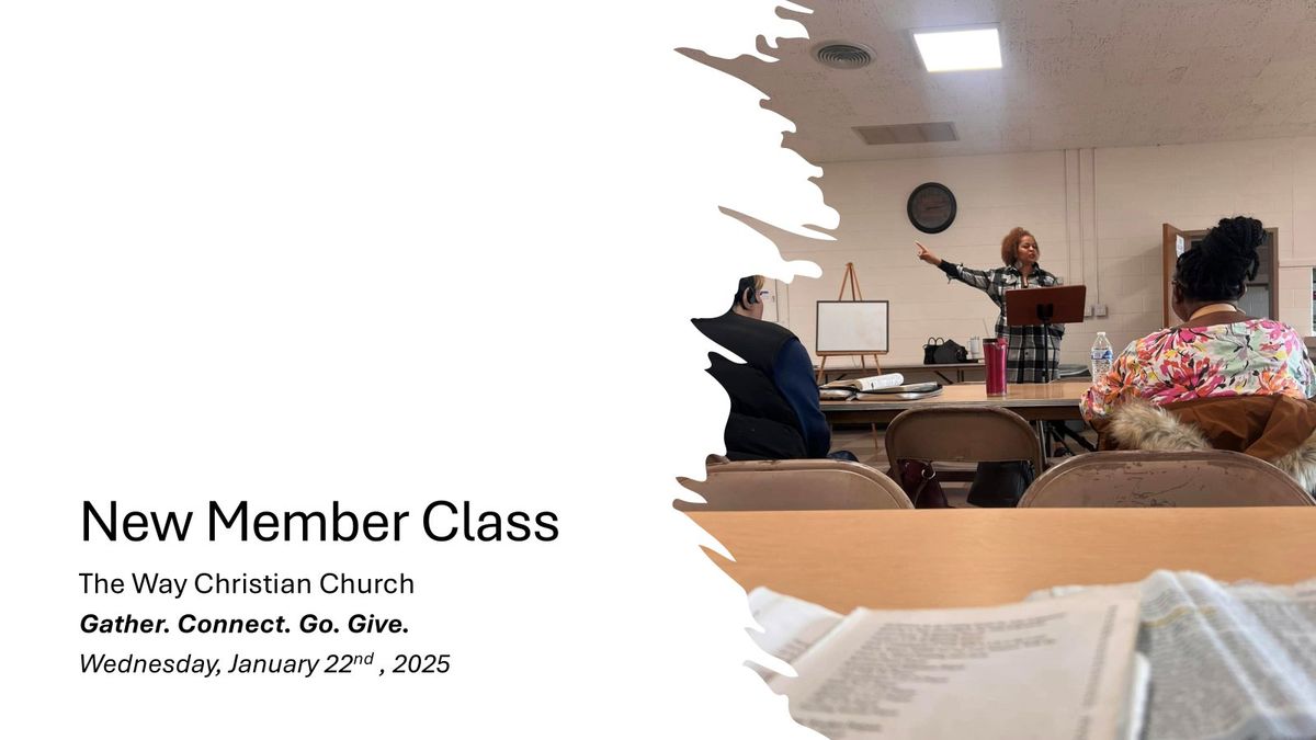 TWCC - New Members Class 