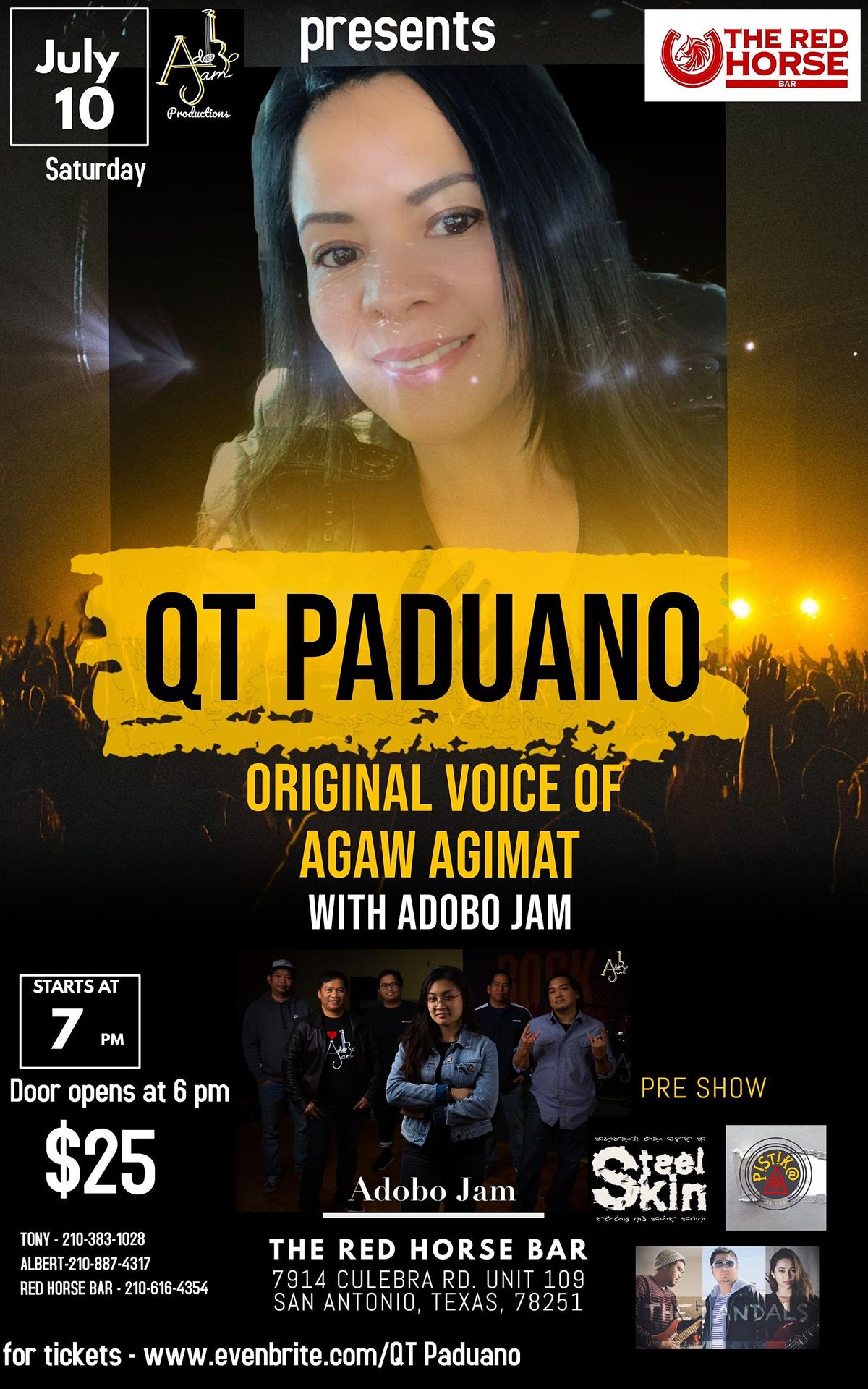 QT Paduano LIVE in San Antonio! (Original Voice of Agaw Agimat)