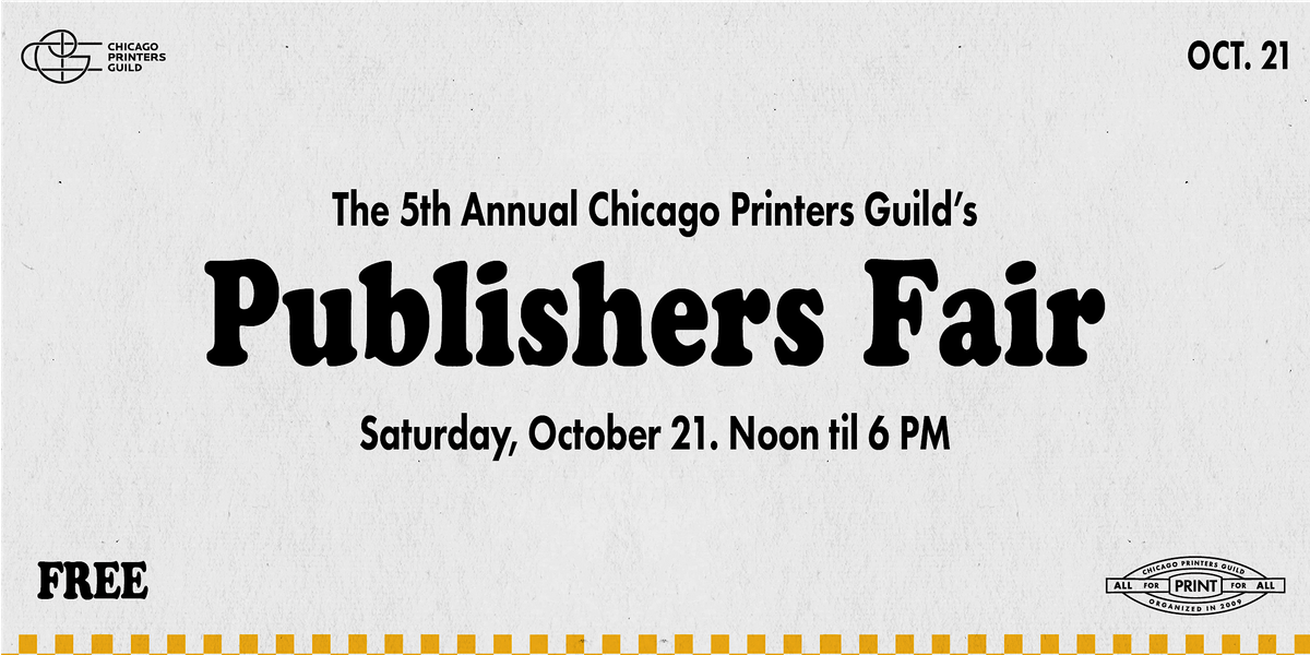 The Chicago Printer Guild Publishers Fair