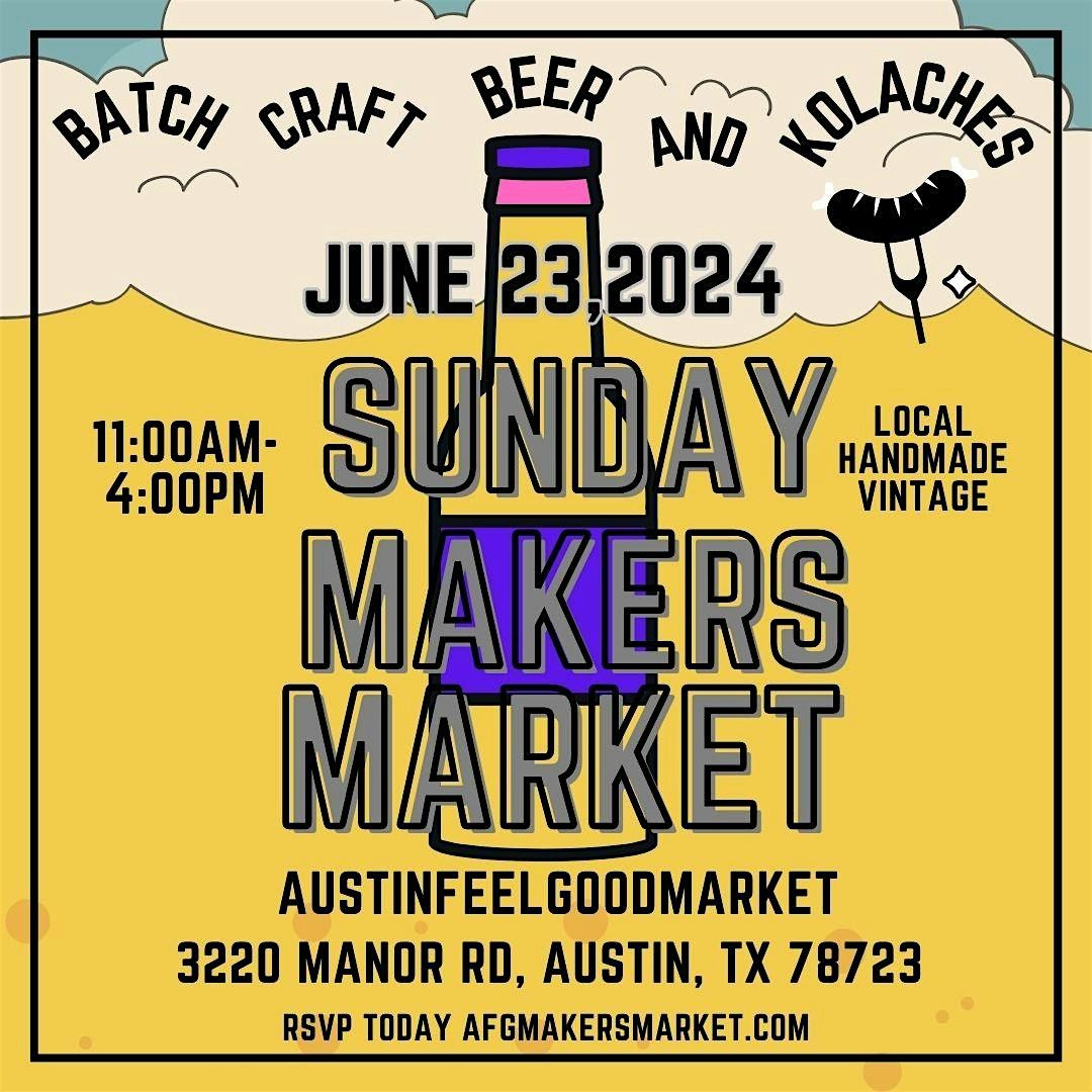 Austin Feel Good Market At Batch Craft Beer And Kolaches