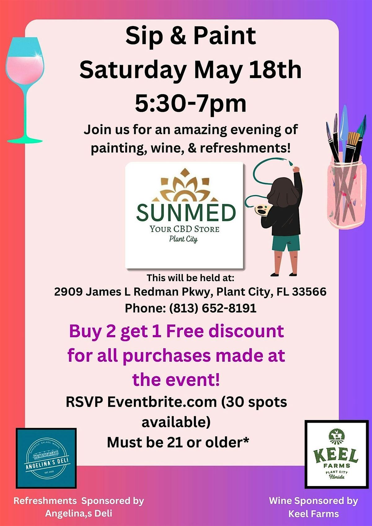 Sip and Paint June 2024