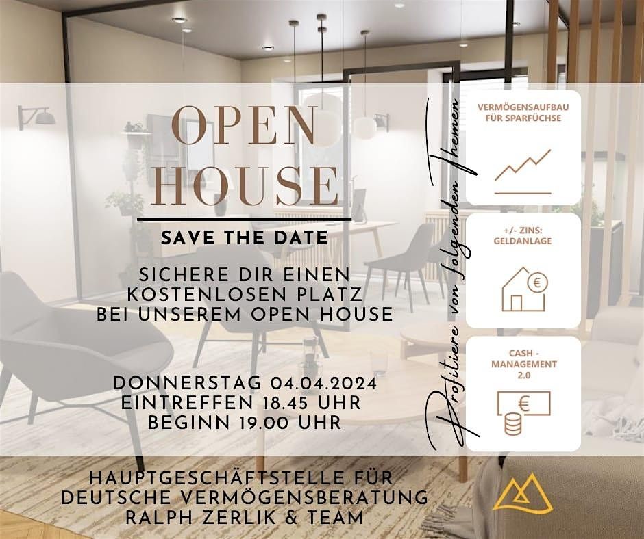 Open House am 04. Juli,       in Aachen-Oberforstbach