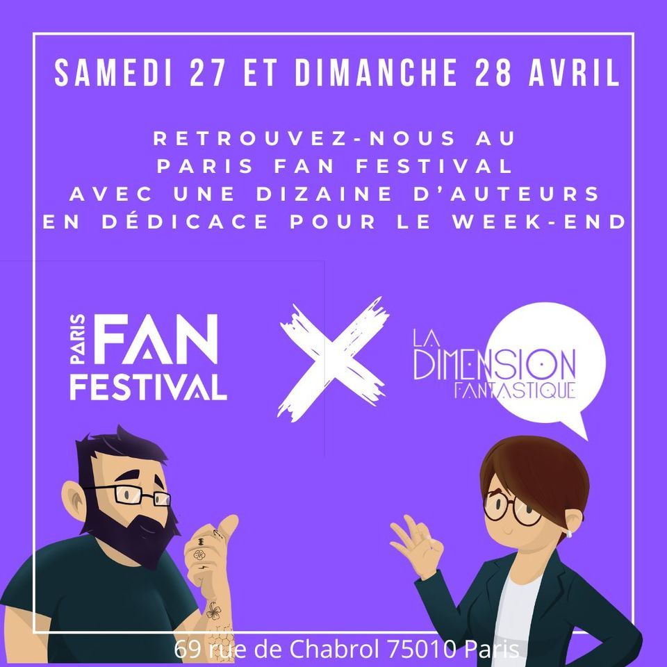 La dimension fantastique au Paris Fan Festival !
